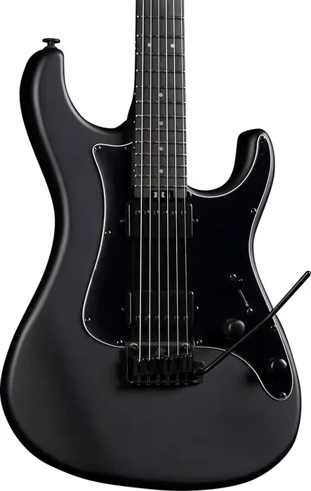 EKO Guitarra Eléctrica Fire 500 Stealth - Matte Black, 6 cuerdas, Stratocaster, Humbuckers divisibles EKO Guitarra Eléctrica Fire 500 Stealth - Matte Black, 6 cuerdas, Stratocaster, Humbuckers divisibles