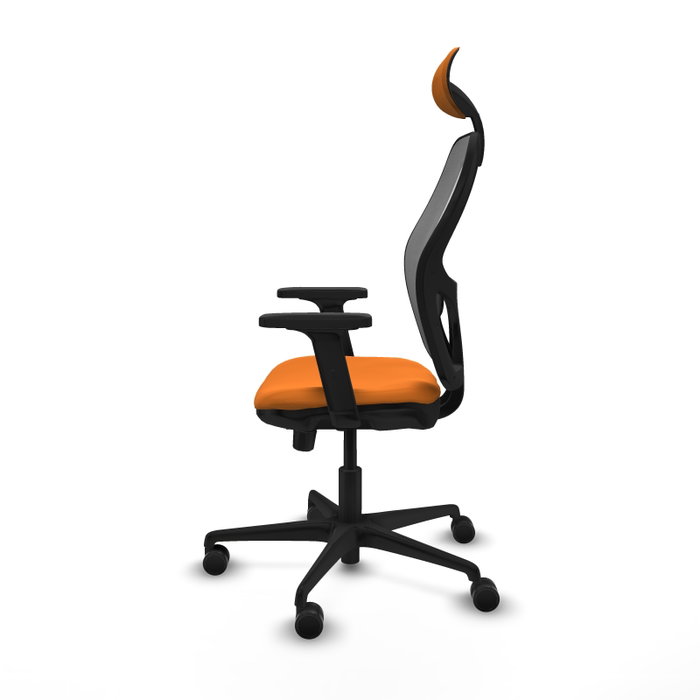 PIQUERAS Y CRESPO Silla de oficina Jorquera Naranja/Gris PIQUERAS Y CRESPO Silla de oficina Jorquera Naranja/Gris