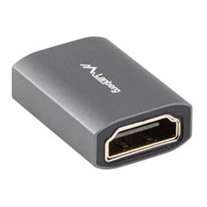 Lanberg Adaptador HDMI 2.1 Hembra a Hembra 8K Plata
