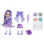 MGA Muñeca Rainbow High Violet 22 cm Morada con Slime Transparente y Brillo