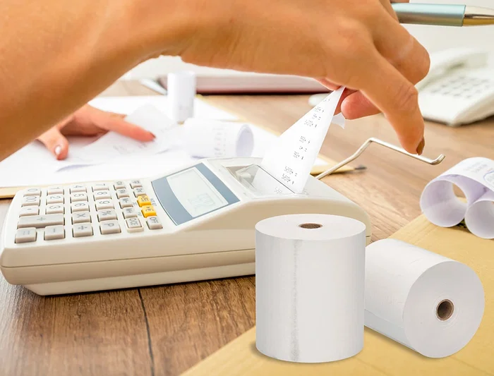 Q-connect Rollo de Papel Térmico para Sumadora 80x68x11 mm 58 gr Sin Bisfenol A