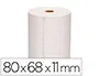 Q-connect Rollo de Papel Térmico para Sumadora 80x68x11 mm 58 gr Sin Bisfenol A