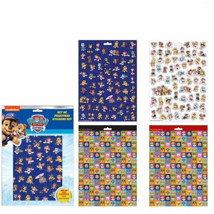 Cerdá Pack Pegatinas Paw Patrol Azul Cerdá Pack Pegatinas Paw Patrol Azul