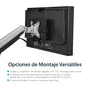 StarTech.com Soporte de Montaje VESA Ajustable para Thin Clients, Docking Station, NUC, Mac Mini, CPU Pequeña - Soporte para Monitor y Escritorio - Negro - ACCSMNT