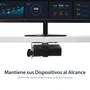 StarTech.com Soporte de Montaje VESA Ajustable para Thin Clients, Docking Station, NUC, Mac Mini, CPU Pequeña - Soporte para Monitor y Escritorio - Negro - ACCSMNT