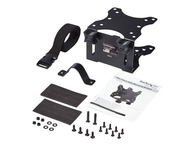StarTech.com Soporte de Montaje VESA para Clientes Delgados, Negro, Ajustable 17-70 mm