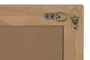 DKD Home Decor Espejo de Madera de Hevea y Piedra Gris 60x90 cm