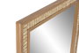 DKD Home Decor Espejo de Madera de Hevea y Piedra Gris 60x90 cm