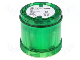 WERMA KombiSIGN 71 Señalizador Luminoso Verde IP65