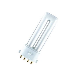 OSRAM DULUX S/E Energiesparlampe 11W/830 2G7 FS1 - Bombilla Ahorro Energía 11W, Blanco Cálido 3000K, Forma 2G7, 900 lm, 20000h