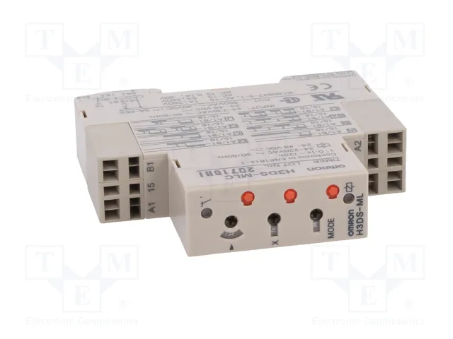 OMRON Relé de tiempo H3DS-MLC 0,1s÷120h SPDT 250VAC/5A