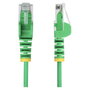 StarTech.com Cable de Red Ethernet Cat6 Slim Verde 1m