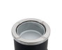 Confortime Papelera-Cenicero de Metal 8L Negro