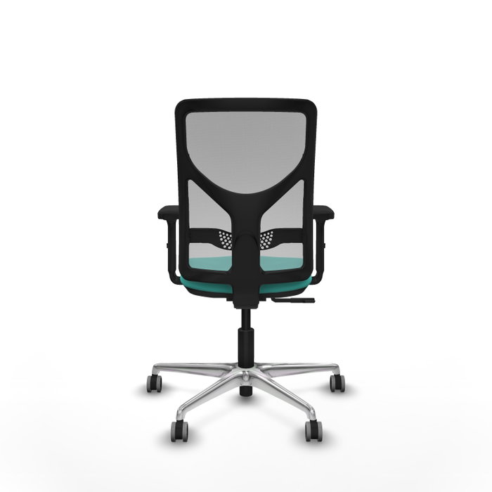 PIQUERAS Y CRESPO Silla de oficina Motilla con mecanismo Sincro, Turquesa y Gris PIQUERAS Y CRESPO Silla de oficina Motilla con mecanismo Sincro, Turquesa y Gris