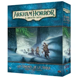 Fantasy Flight Games Arkham Horror LCG Expansión de Campaña: Confines de la Tierra Juego de Cartas Cooperativo en Español