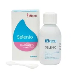 IFIGEN Selenio (Se) Oligoelementos 150 ml - Complemento Alimenticio para Protección Antioxidante - 4 mg/l