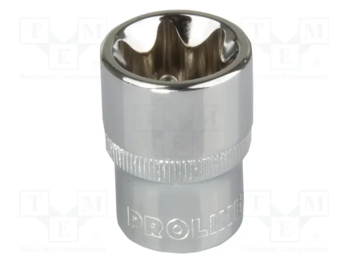 PROLINE Vaso Torx® E4 cuadrado 1/4 de pulgada 25mm PROLINE Vaso Torx® E4 cuadrado 1/4 de pulgada 25mm