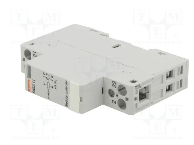 LOVATO ELECTRIC Contactor de Instalación Modular CN32 32A 24VAC/24VDC NC+NA