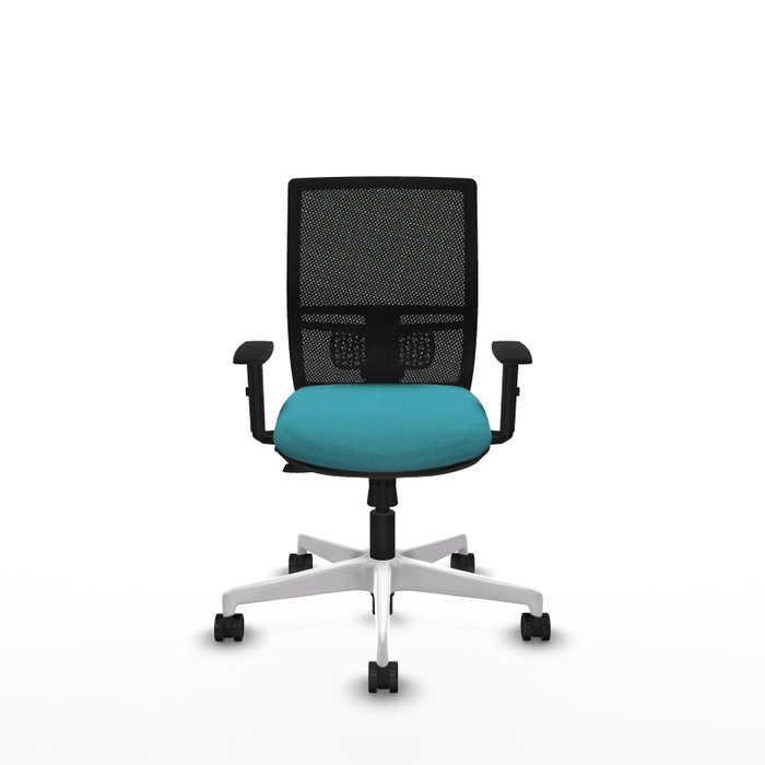 PIQUERAS Y CRESPO Silla de oficina Yunquera Turquesa y Negro PIQUERAS Y CRESPO Silla de oficina Yunquera Turquesa y Negro