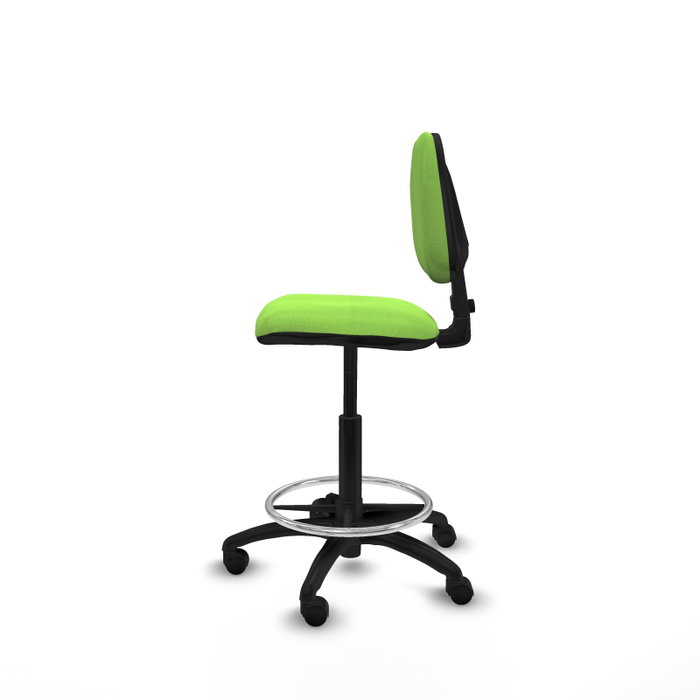 PIQUERAS Y CRESPO Taburete Isso Pistacho con Respaldo Regulable