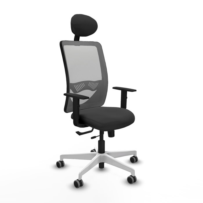 PIQUERAS Y CRESPO Silla de oficina Zulema Gris con mecanismo Sincro/Traslack PIQUERAS Y CRESPO Silla de oficina Zulema Gris con mecanismo Sincro/Traslack