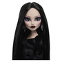 Monster High Wednesday Morticia Muñeca Colección Monster High x Miércoles JLK99 Mattel - Vestido Negro Terciopelo, Cabello Elegante
