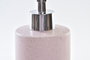 DKD Home Decor Dosificador Urban Gris Rosa Palo 7.3 x 17.6 x 7.3 cm (4 Unidades) Dolomita