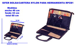 SIFER Bolsa/Cartera Nylon para Herramienta RPCB1