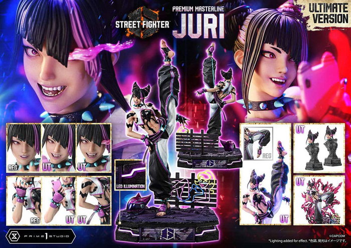 Prime 1 Studio Street Fighter 6 Estatua Premium Masterline Series 1/4 Juri Ultimate Bonus Version