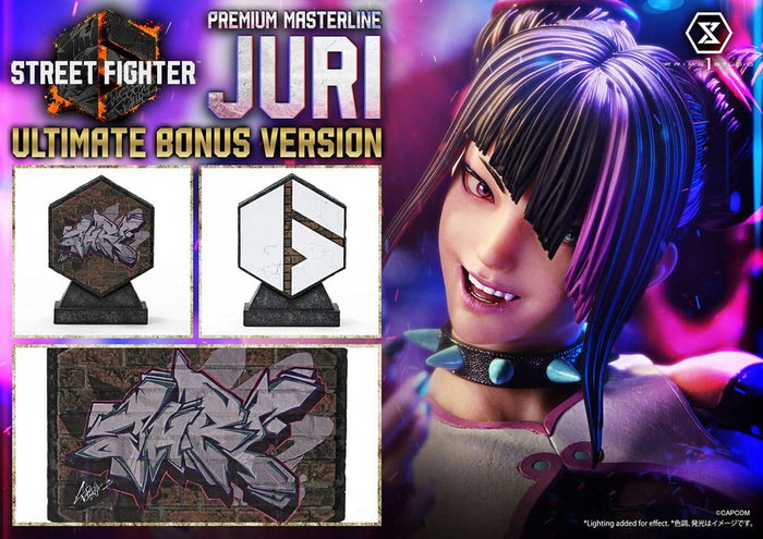 Prime 1 Studio Street Fighter 6 Estatua Premium Masterline Series 1/4 Juri Ultimate Bonus Version