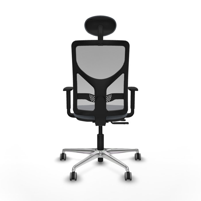 PIQUERAS Y CRESPO Silla de oficina Motilla con mecanismo Sincro/Traslack y Cabecero Fijo, Gris PIQUERAS Y CRESPO Silla de oficina Motilla con mecanismo Sincro/Traslack y Cabecero Fijo, Gris