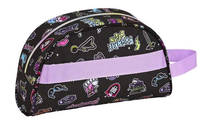 Neceser de Viaje Monster High Creep Negro Poliéster 300D 26 x 16 x 9 cm