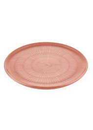 Hermia NON0031 Plato de Servicio Cerámica 100% Color Somón 30x30x1 cm