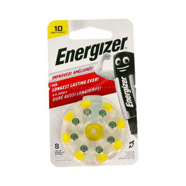 Energizer Pilas Para Audífono AC10 8 Unidades