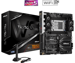 ASRock 90-MXBN40-A0UAYZ Placa Base ATX Extendida TRX50 Socket sTR5 para AMD Ryzen Threadripper