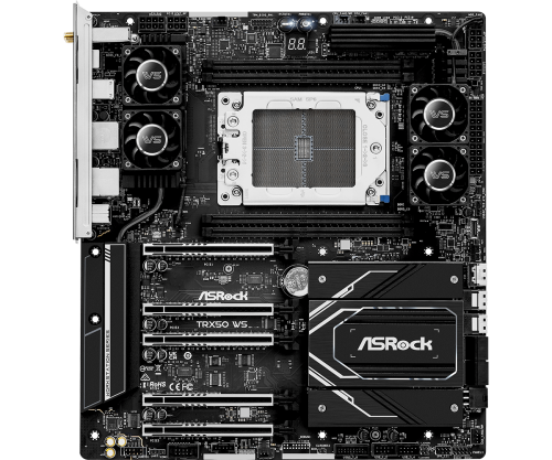 ASRock 90-MXBN40-A0UAYZ Placa Base ATX Extendida TRX50 Socket sTR5 para AMD Ryzen Threadripper