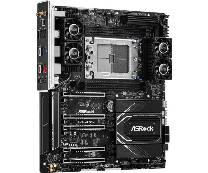 ASRock TRX50 WS ATX extendida, Socket sTR5, DDR5 ASRock TRX50 WS ATX extendida, Socket sTR5, DDR5