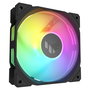 ASUS TUF Gaming TR120 ARGB Ventilador de Torre 120mm Negro Reverse, PWM, 16 LED, 1800-2200 RPM, 76.3 CFM, 29 dB