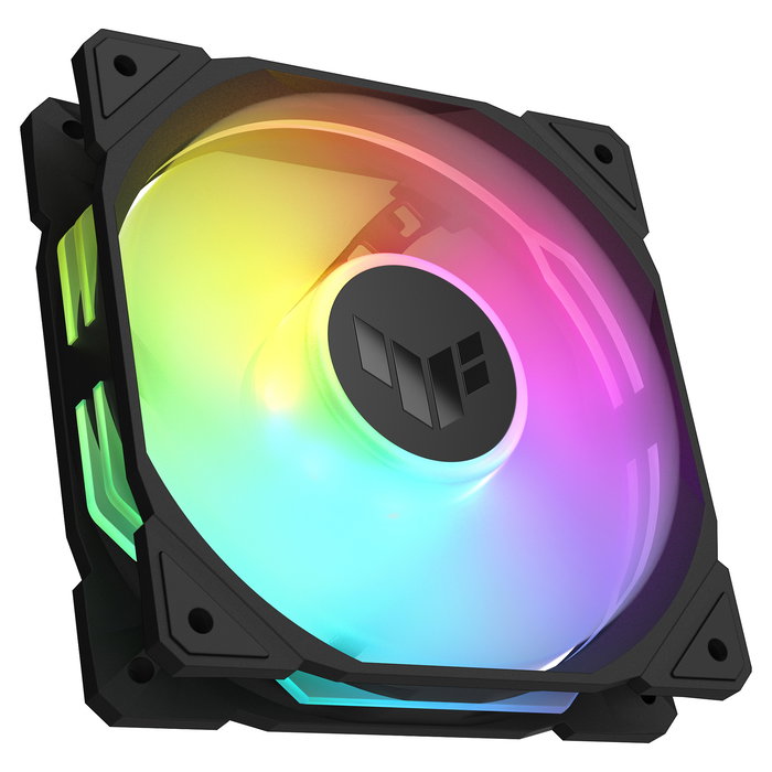 ASUS TUF Gaming TR120 ARGB Ventilador de Torre 120mm Negro Reverse, PWM, 16 LED, 1800-2200 RPM, 76.3 CFM, 29 dB ASUS TUF Gaming TR120 ARGB Ventilador de Torre 120mm Negro Reverse, PWM, 16 LED, 1800-2200 RPM, 76.3 CFM, 29 dB