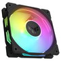ASUS TUF Gaming TR120 ARGB Ventilador de Torre 120mm Negro Reverse, PWM, 16 LED, 1800-2200 RPM, 76.3 CFM, 29 dB