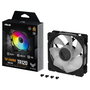ASUS TUF Gaming TR120 ARGB Ventilador de Torre 120mm Negro Reverse, PWM, 16 LED, 1800-2200 RPM, 76.3 CFM, 29 dB