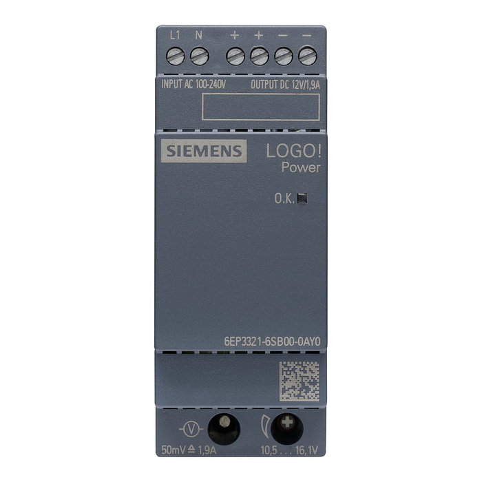 Siemens LOGO!POWER 6EP3321-6SB00-0AY0 12V 1,9A
