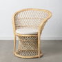Ixia Sillón Natural de Ratán para Salón