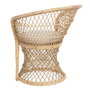 Ixia Sillón Natural de Ratán para Salón