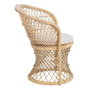 Ixia Sillón Natural de Ratán para Salón