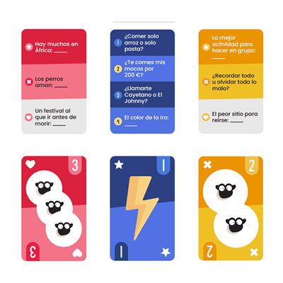 Juego de Mesa La Caja Holy Sheep Party Game Cooperativo 3-9 Jugadores 12+ Años Español LCHS01ES