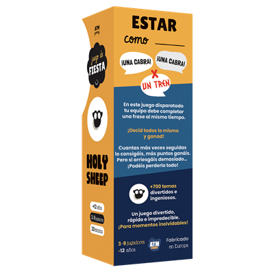 Juego de Mesa La Caja Holy Sheep Party Game Cooperativo 3-9 Jugadores 12+ Años Español LCHS01ES
