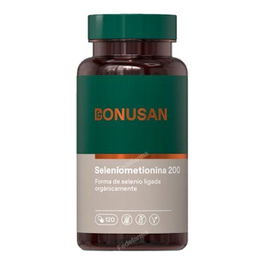 BONUSAN Seleniometionina 200Mcg 120 Cápsulas Vegetales
