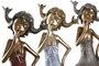 DKD Home Decor Figura Resina Chica Surtido de 3 Unidades