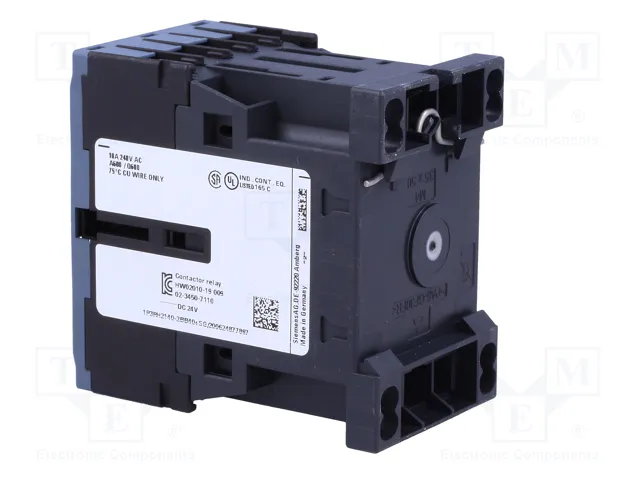 SIEMENS 3RH2140-2BB40 Contactor 4-polar 24VDC 10A